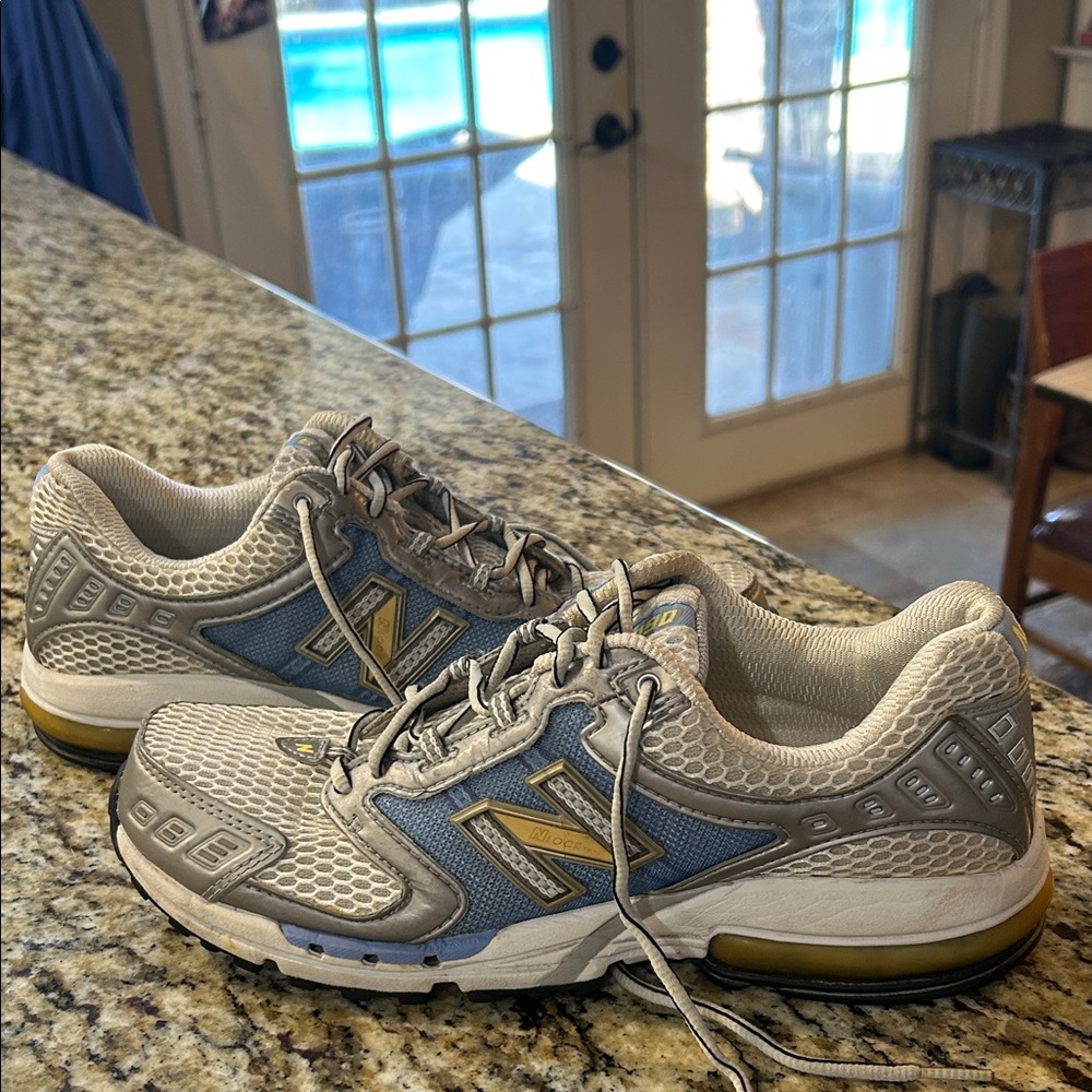 New Balance Women’s Gray and Yellow Athletic Shoes